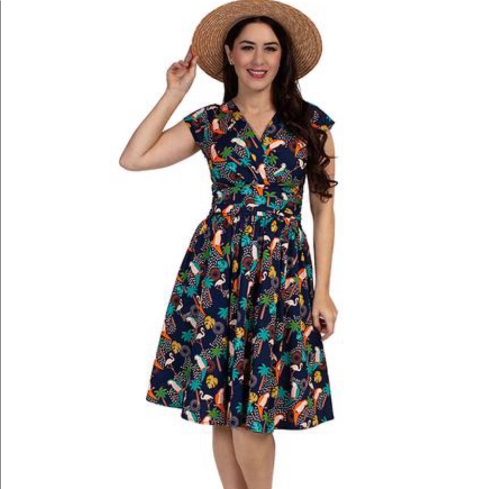 Retrolicious Greta Tropical Birds